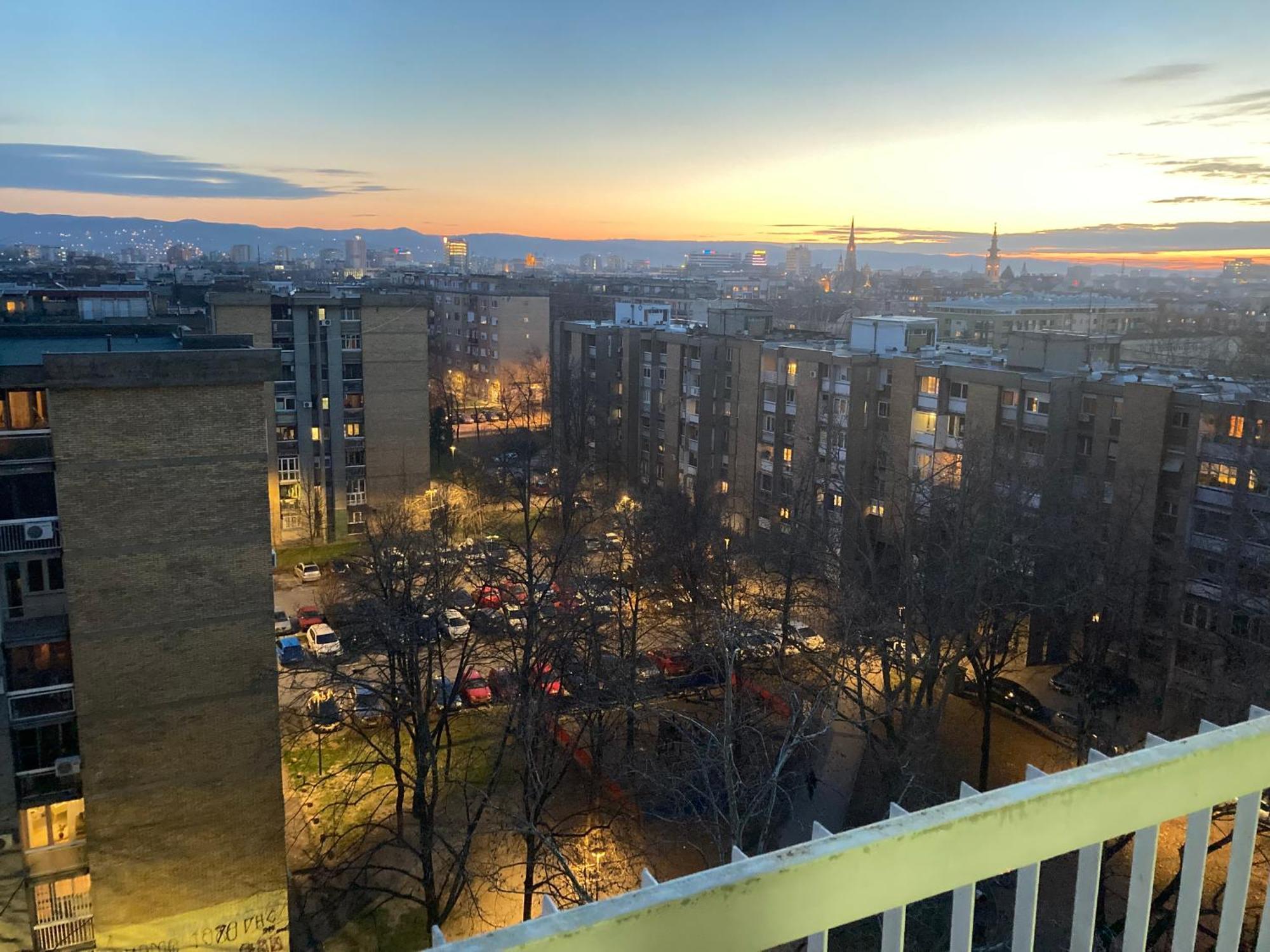 Apartman Bane 021 With A View Újvidék Kültér fotó